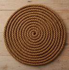 Rollo de Cuerda de Yute Natural 10 mm (3/8")