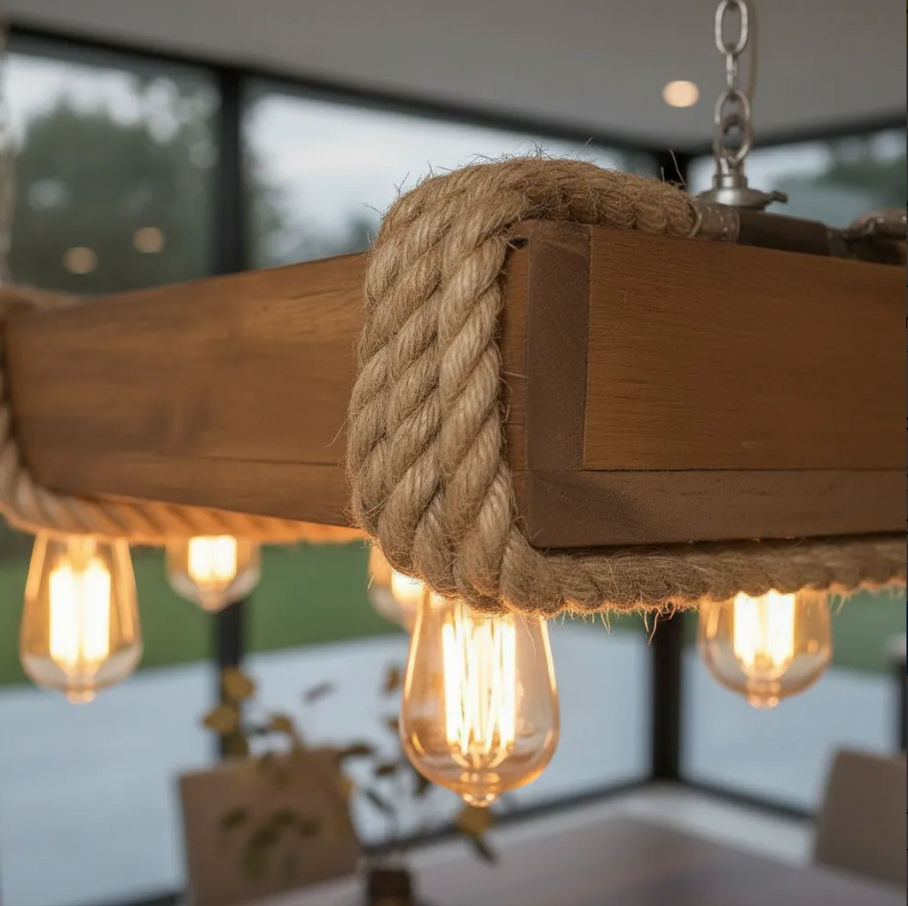 “Marine Beam” Pendant Lamp – 3 Lights – 80 cm x 30 cm