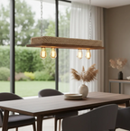 Lámpara Colgante “Andén” – 4 Focos – 80 cm x 30 cm