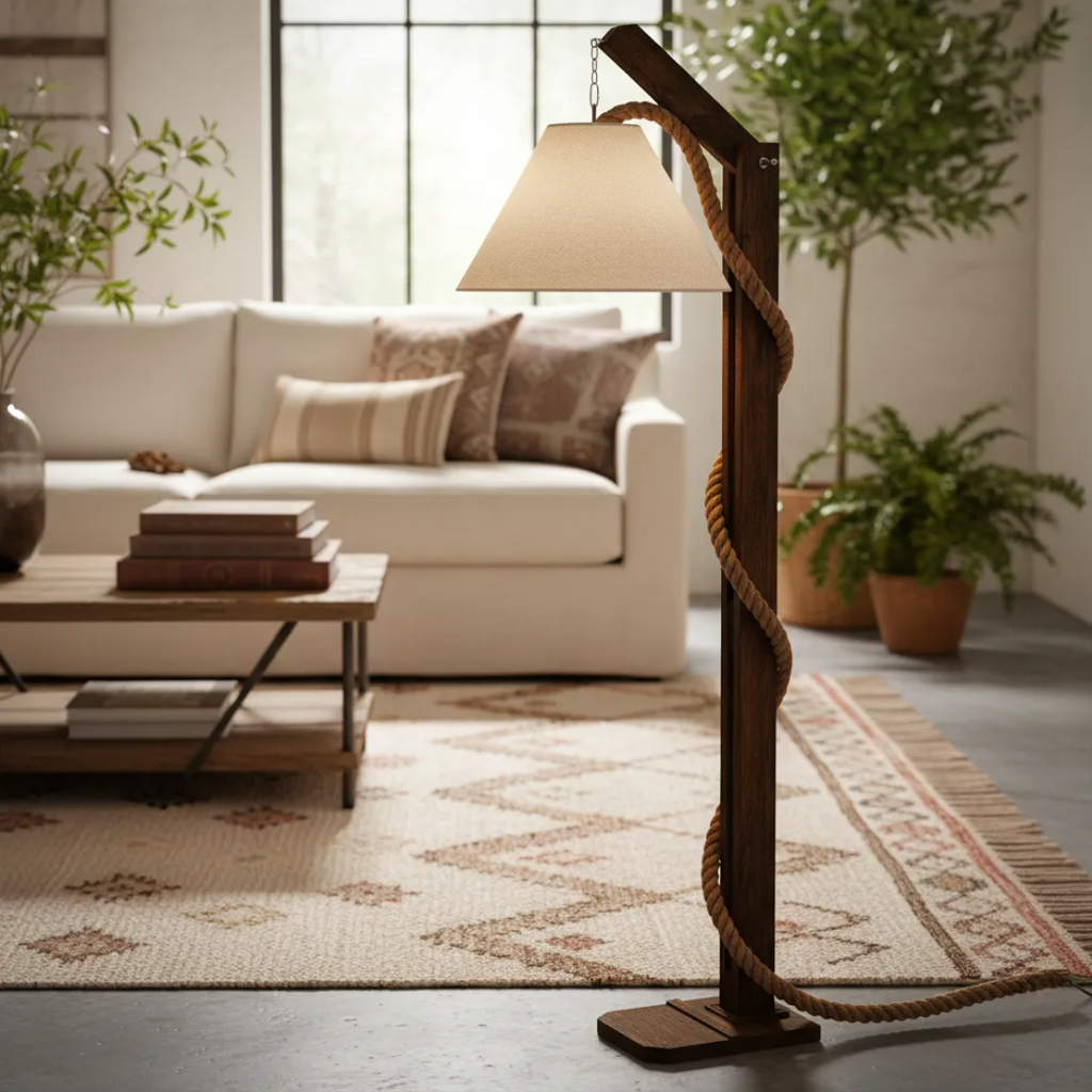 Lámpara de Piso “Faro de Tierra”  – 1 Foco – 150 cm