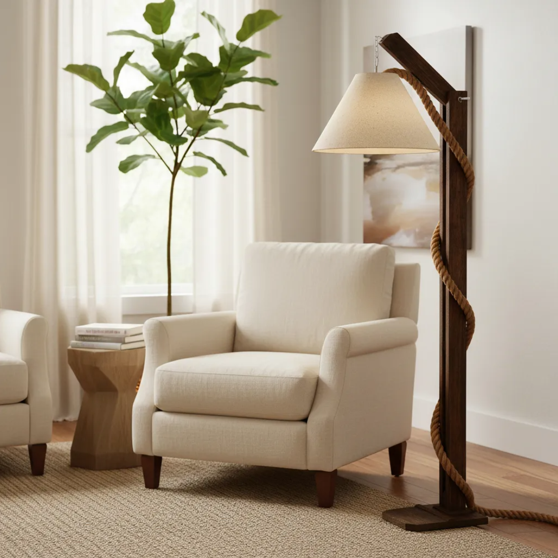 Lámpara de Piso “Faro de Tierra”  – 1 Foco – 150 cm