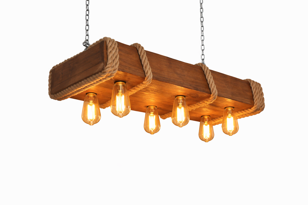 “Marine Beam” Pendant Lamp – 3 Lights – 80 cm x 30 cm