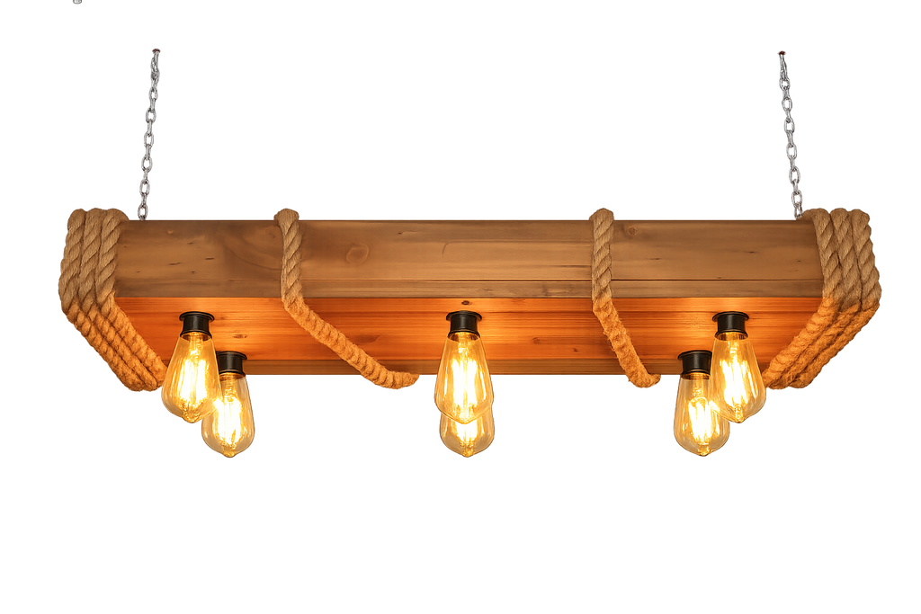 “Marine Beam” Pendant Lamp – 3 Lights – 80 cm x 30 cm