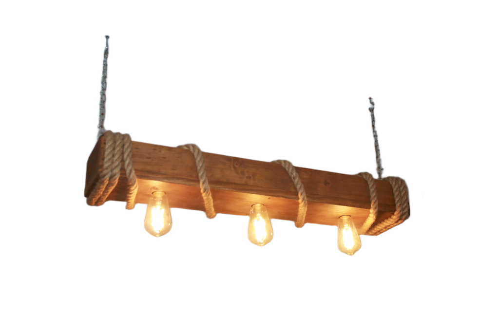 “Short Dock” Pendant Lamp – 3 Lights – 80 cm x 25 cm 