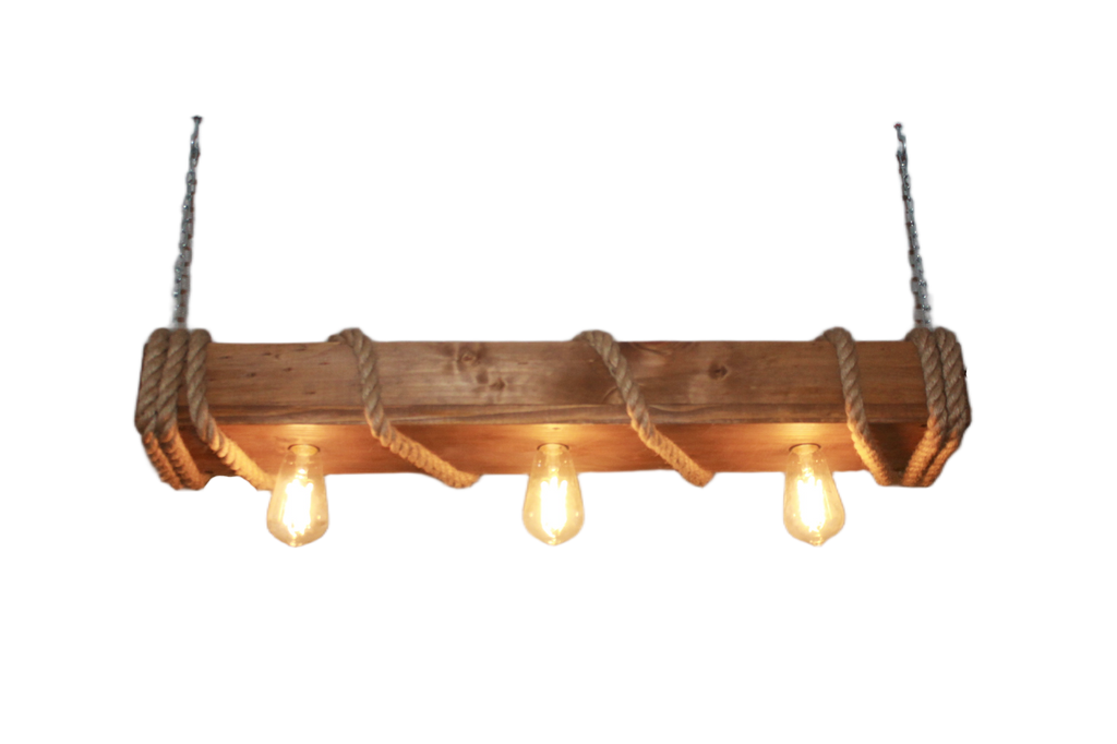“Short Dock” Pendant Lamp – 3 Lights – 80 cm x 25 cm 