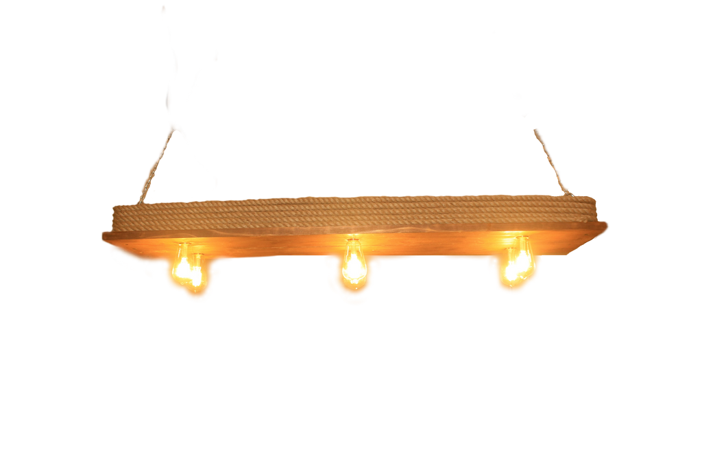 Lámpara Colgante “Malecón” – 6 Focos – 120 cm x 30 cm