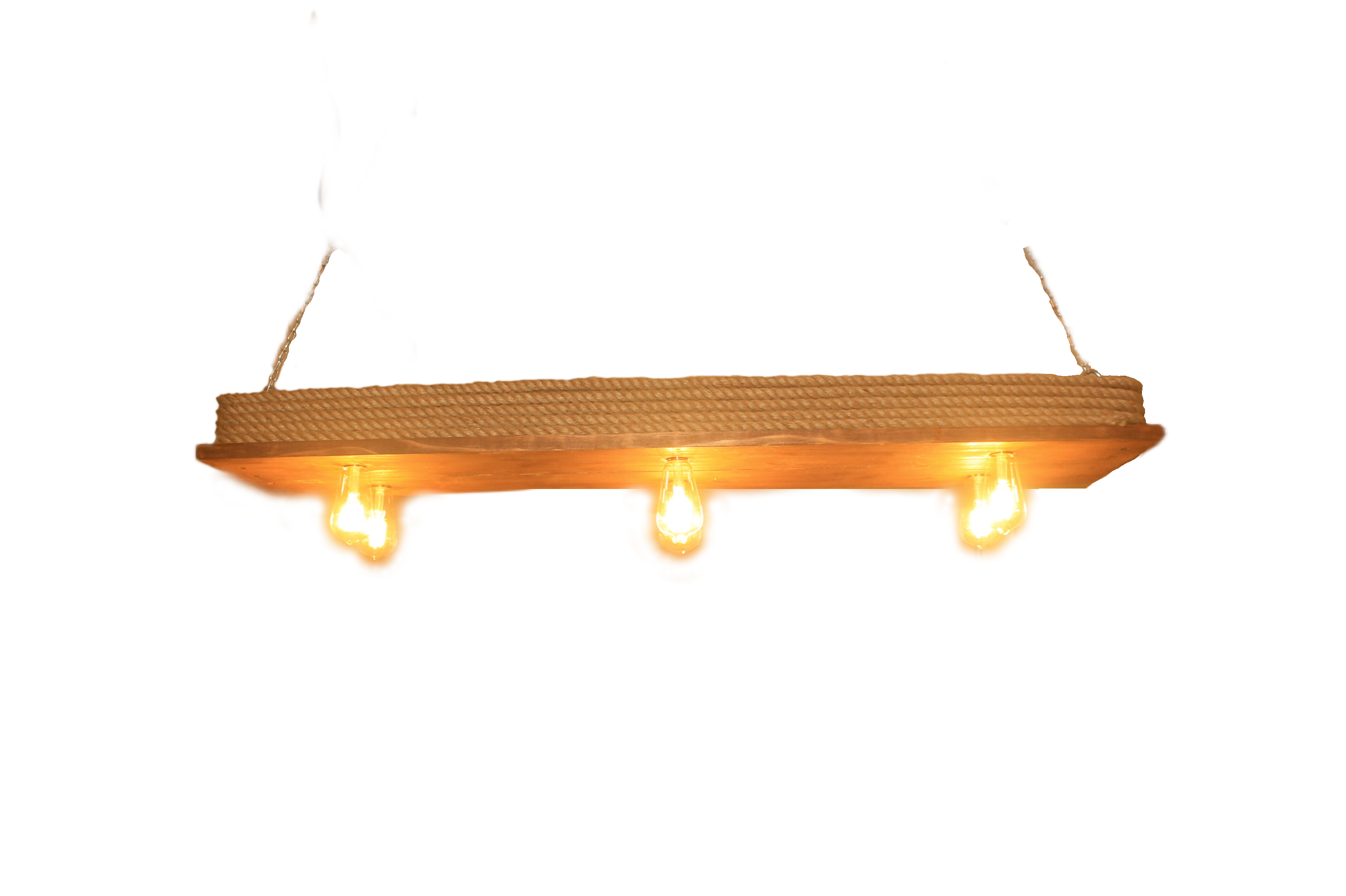 Lámpara Colgante “Malecón” – 6 Focos – 120 cm x 30 cm