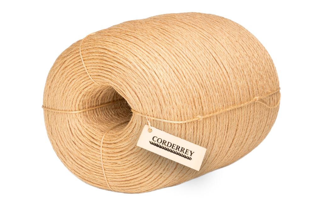 Rollo de Cuerda de Henequén / Ixtle / Sisal – Mecate Natural 6 mm (1/4") – 25 kg