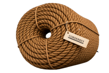 Cargar imagen en el visor de la galería, Rollo de Cuerda de Yute Natural 19 mm (3/4") – 100 kg
