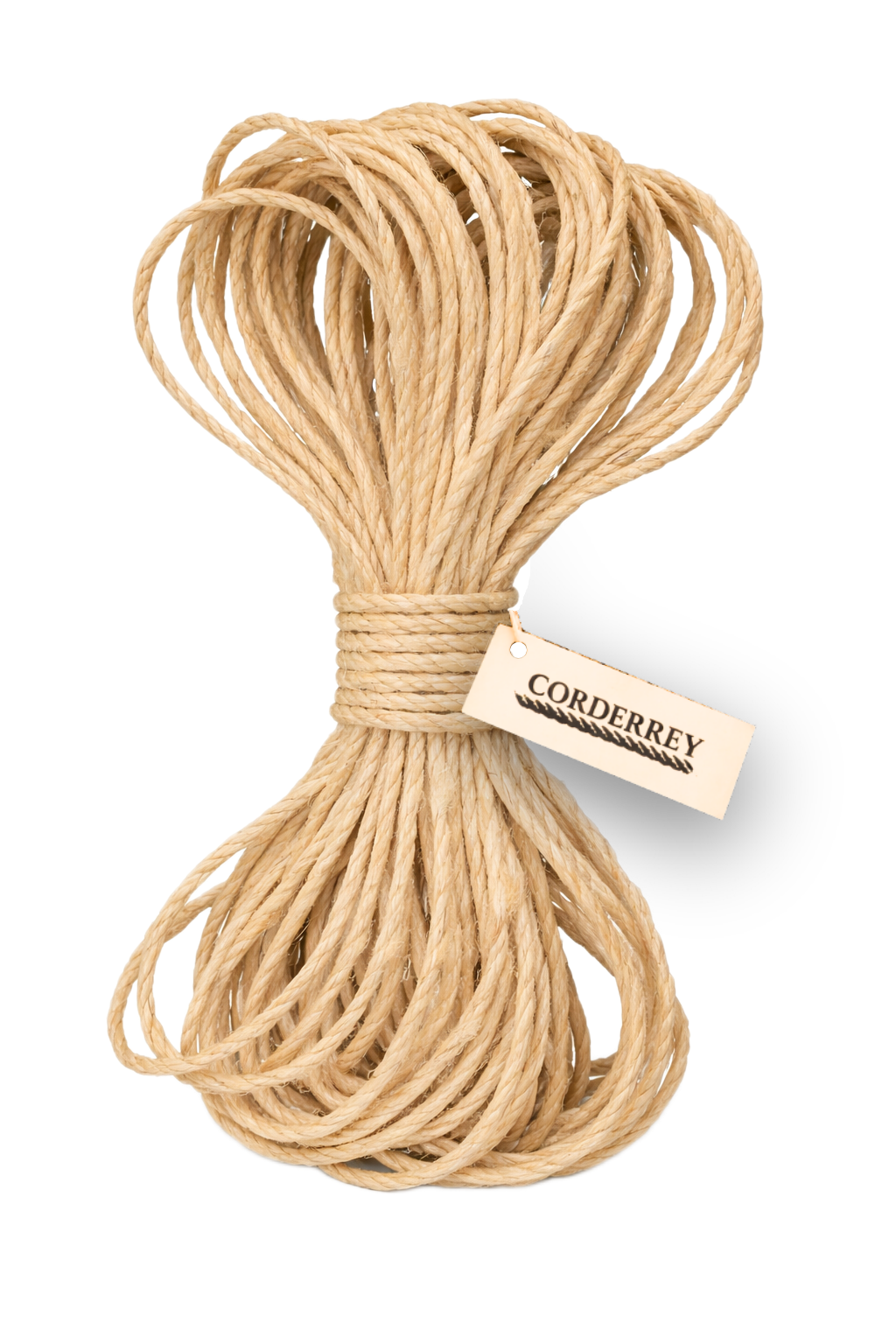 Rollo de Cuerda de Henequén / Ixtle / Sisal – Mecate Natural 6 mm (1/4") – 25 kg