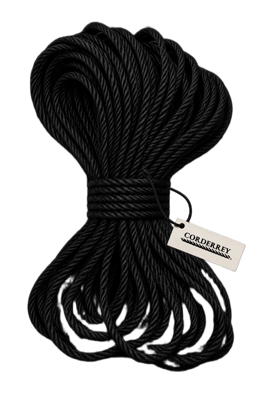 Rollo de Cuerda Ecológica Premium Negra con Protección UV – 10 mm (3/8")