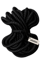Rollo de Cuerda T2 Premium Negra con Protección UV – 19 mm (3/4")