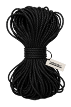 Rollo de Cuerda Ecológica Premium Negra con Protección UV – 8 mm (5/16")