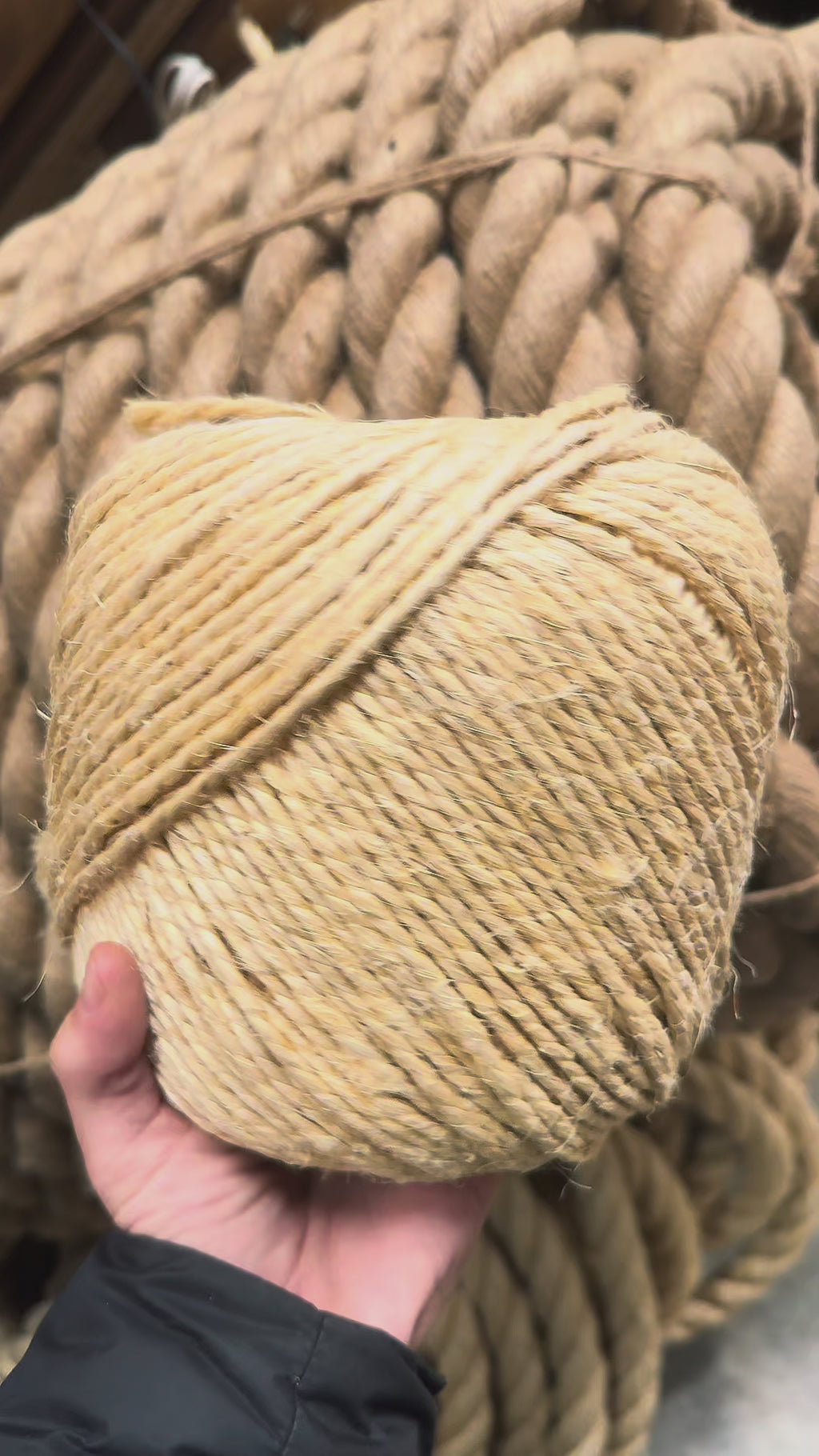 Hilo de Henequén / Ixtle / Sisal – Mecate 2 Cabos – 2 kg