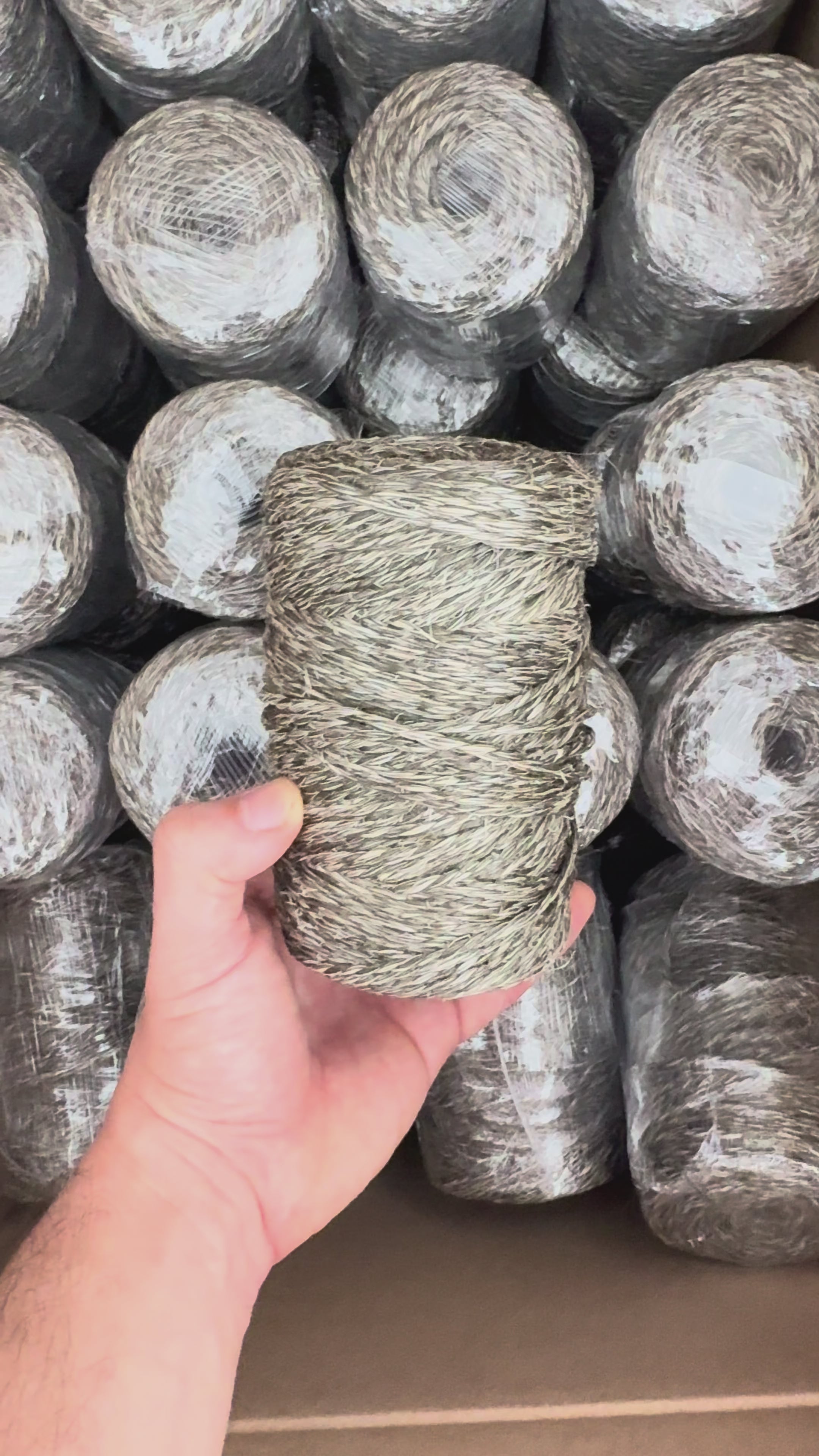 Hilo de Henequén 2 Cabos Verde Olivo 470 g – 9C 2/1000