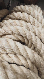 Roll of Henequen / Ixtle / Sisal Rope – Natural Twine 38 mm (1.5") – 100 kg 