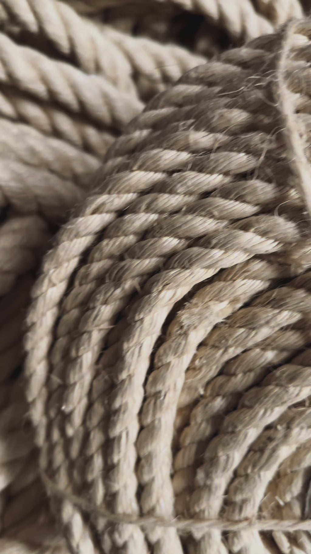 Rollo de Cuerda de Henequén / Ixtle / Sisal – Mecate Natural 16 mm (5/8")